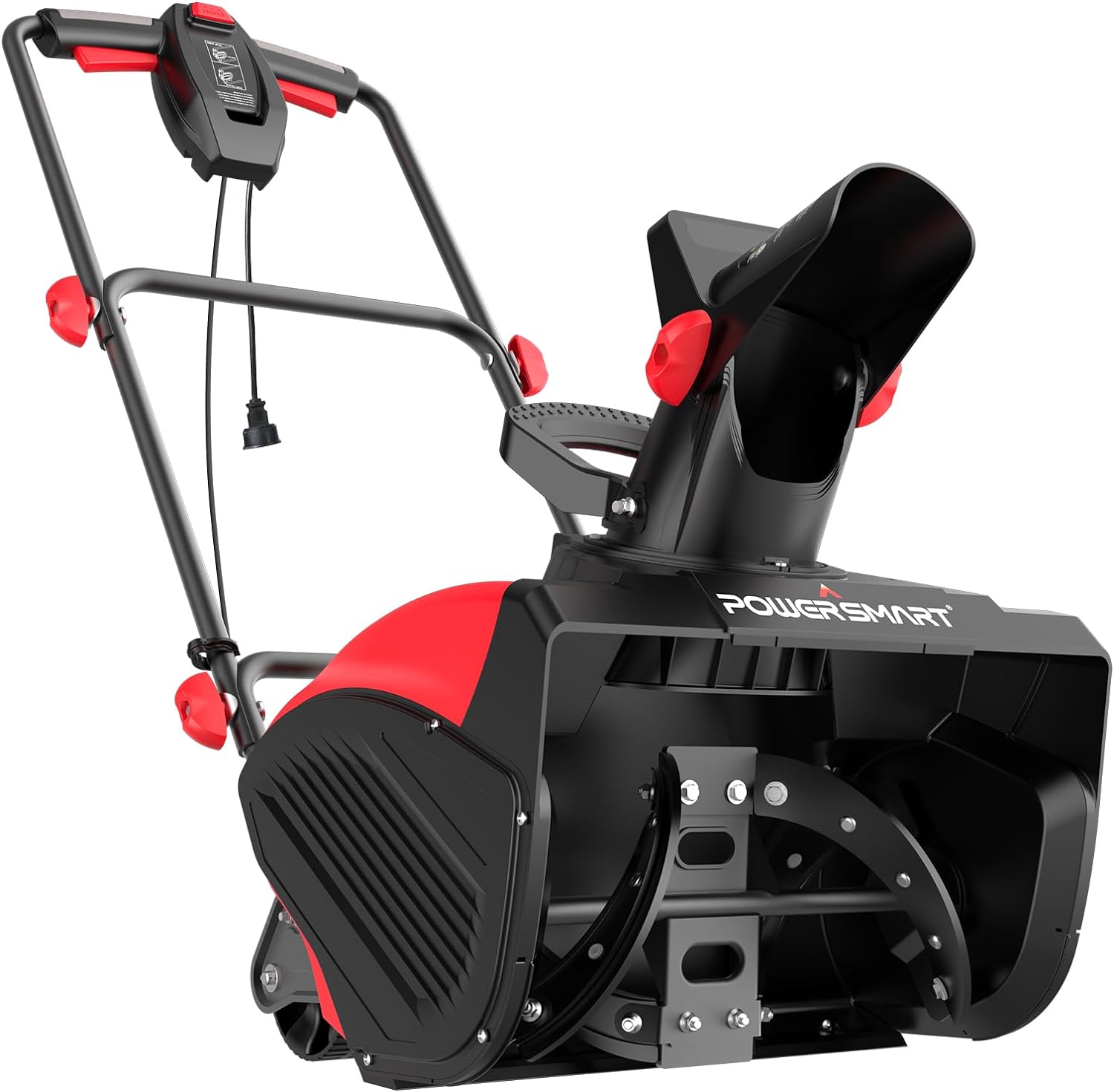 PowerSmart 18-Inch Corded Snow Blower, Electric Snowthrower with 15-Amp Motor DB7517