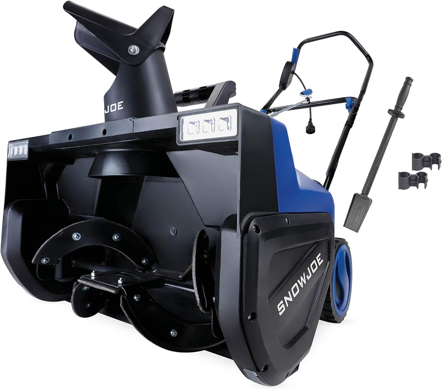 Snow Joe SJ627E Electric Walk-Behind Snow Blower w/ Dual LED Lights, 22-inch, 15-Amp